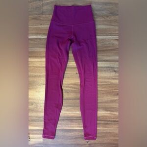 lululemon athletica Magenta Leggings